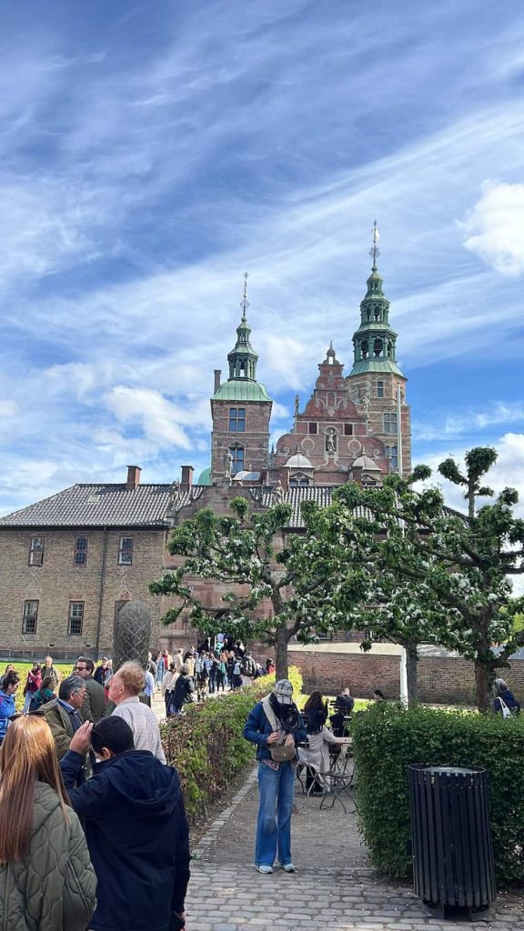 Rosenborg Castle and gardens in Copenhagen