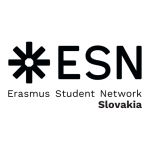 ESN Slovakia logo with Erasmus Student Network text.