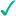 Green checkmark icon on a transparent background.